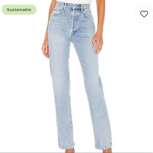 Agolde Lana Low Rise Jeans